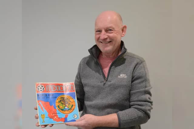 Andrew Knott with the album