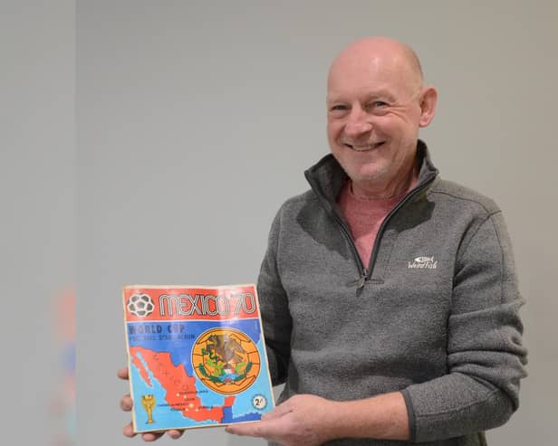 Andrew Knott with the album