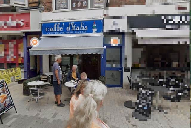 Caffe D’Italia, Fish Street, Northampton