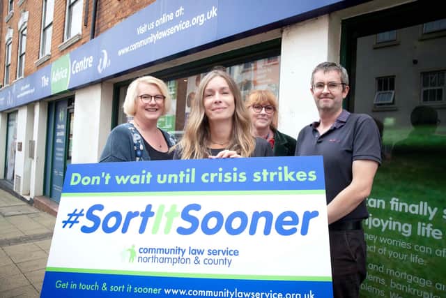 Sarah Hayle and her senior team urge people to #SortitSooner