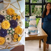 Innovative cake baker has hit the ground running with extremely unique hand-piped designs in Northampton