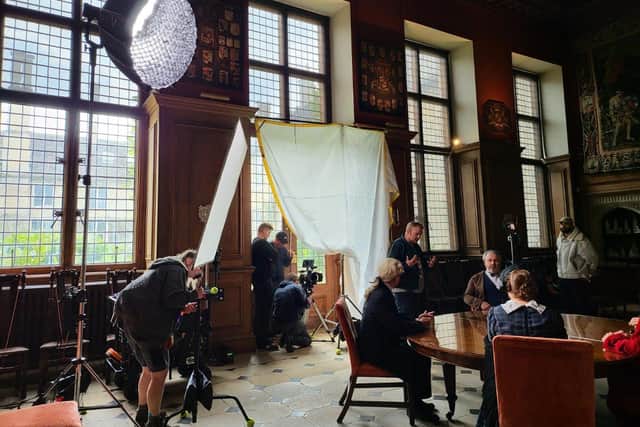 On location at Boughton House