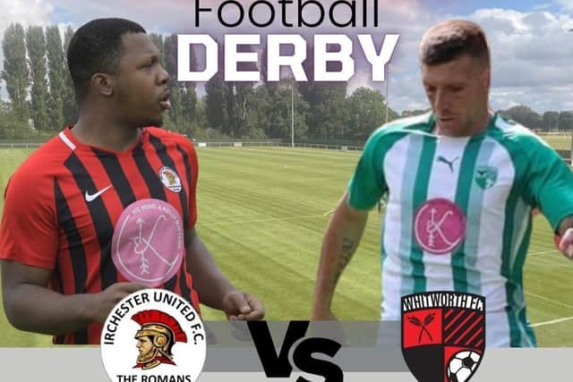 Festive football Derby