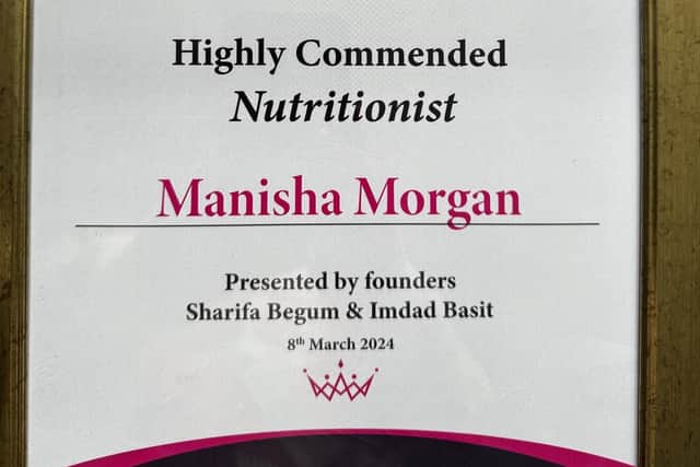 Manisha’s work benefits all, but she particularly hopes to empower women in their forties and older towards optimal health – by providing nutritional support and education to foster a healthy relationship with food and movement.