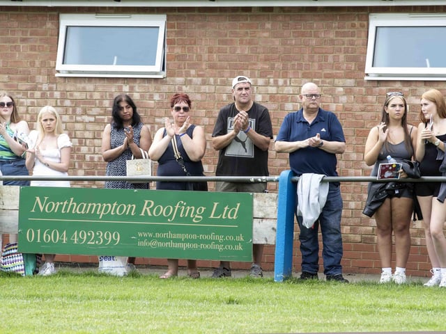 Hundreds gathered to remember 20-year-old Northampton amateur footballer Luke, who sadly died in January
