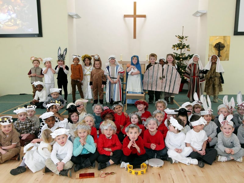 A nativity play at All Saints Primary School on Boughton Green lane in Kingsthorpe.