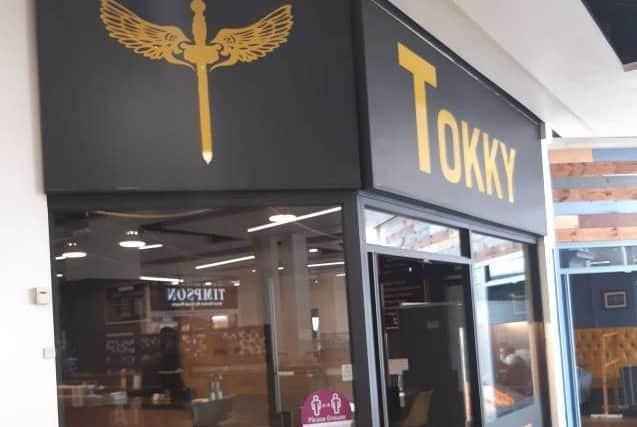 Tokky in Grosvenor Centre was given a one star food hygiene rating at its last inspection on 12 June.