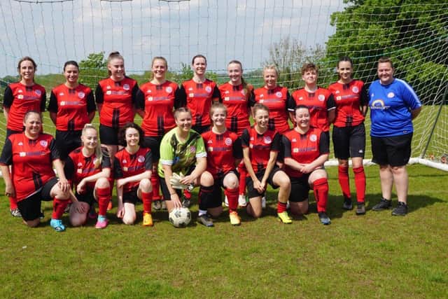 Crick Ladies FC Team Photo