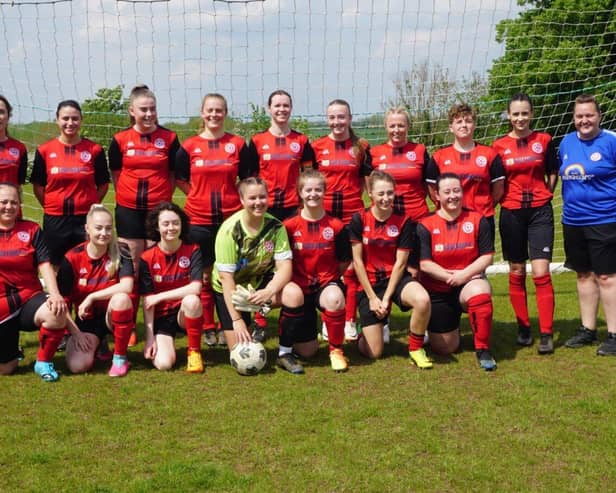 Crick Ladies FC Team Photo