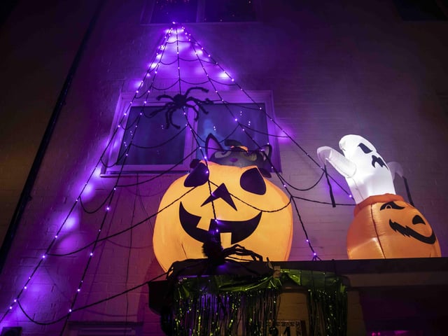 The owner of this Northampton house has gone above and beyond at Halloween for more than two decades. 2023 was no different.