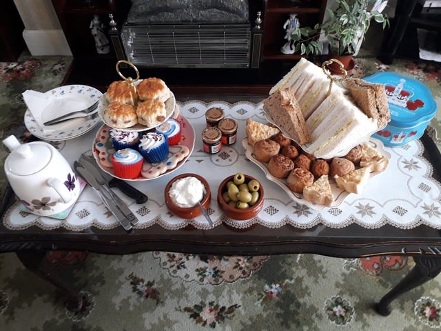 A Royal spread.