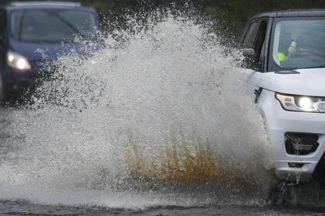 There could be heavy rain across Northamptonshire today (Tuesday May 9).