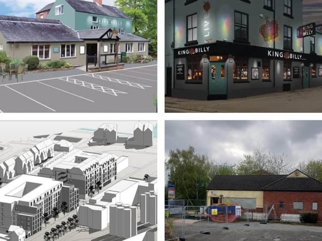 Here are some of the latest plans for in and around Northampton