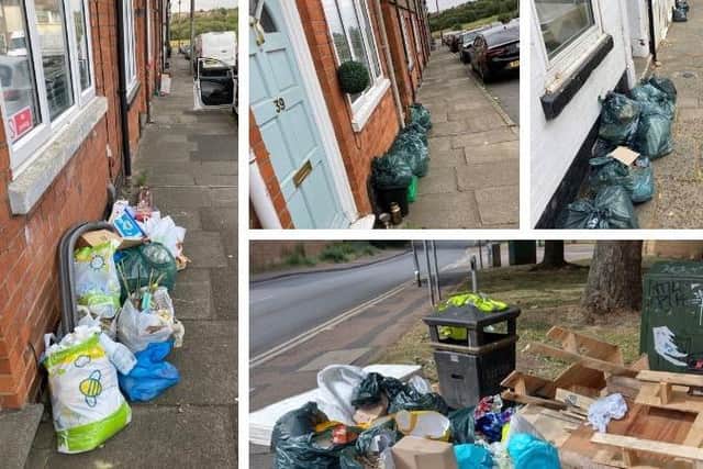 Images from the most recent round of prosecutions handed out by magistrates over fly-tipping in Northampton.