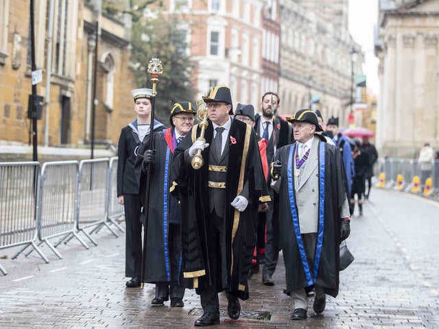 Remembrance Day 2023, Northampton. (Pictures: Kirsty Edmonds)