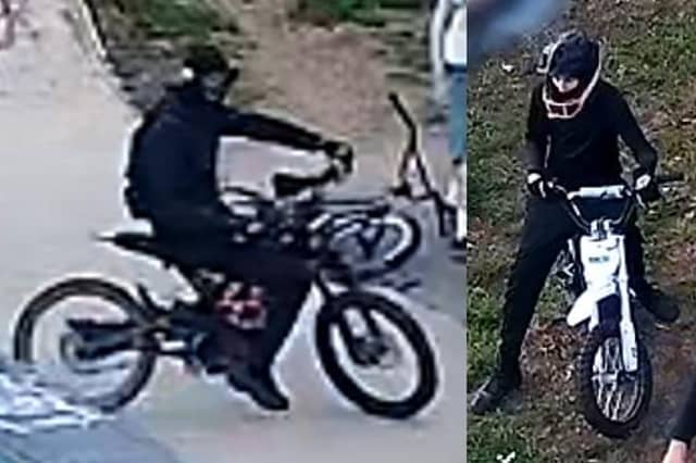 Police would like to speak to the people in the images.