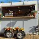 The Courtyard Creperie, set up by Savour the Flavour Catering, serves freshly prepared sweet and savoury crepes with a smile from their bespoke trailer.