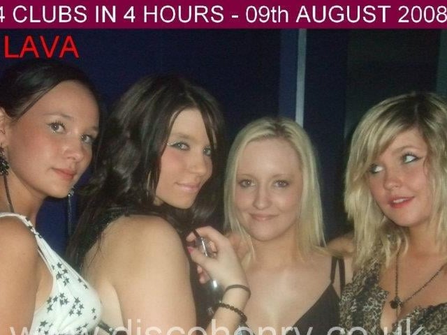 Nostalgic pictures from nights out at Lava and Ghost in August 2008