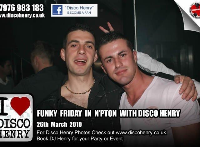 Nostalgic pictures from a 'Funky Friday' night out at Fever