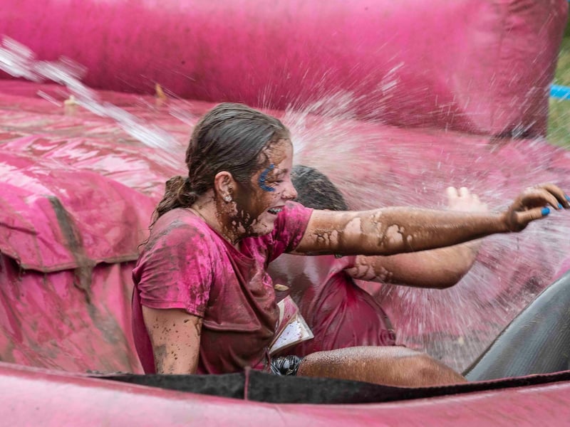 Pretty Muddy events took place in Abington Park on Saturday July 29, 2023.