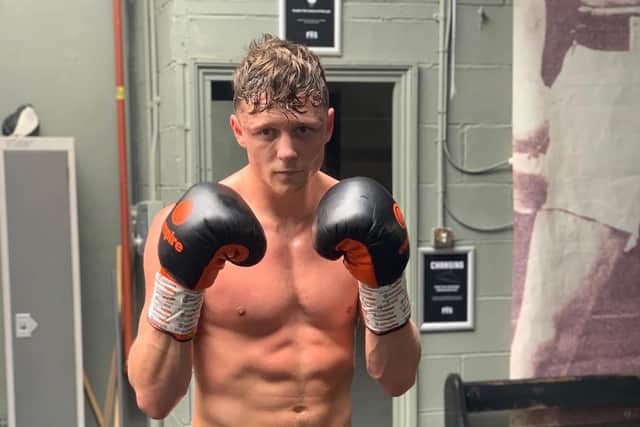Carl Fail fights in London on Friday night