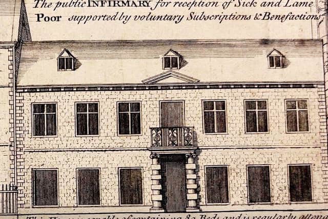 The Northampton Infirmary in the 18th century