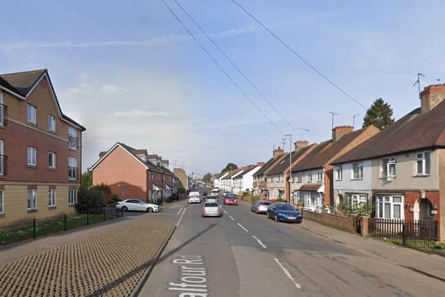 The incident happened in Balfour Road.