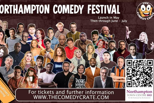 The Northampton Comedy Festival is heading back to town this summer