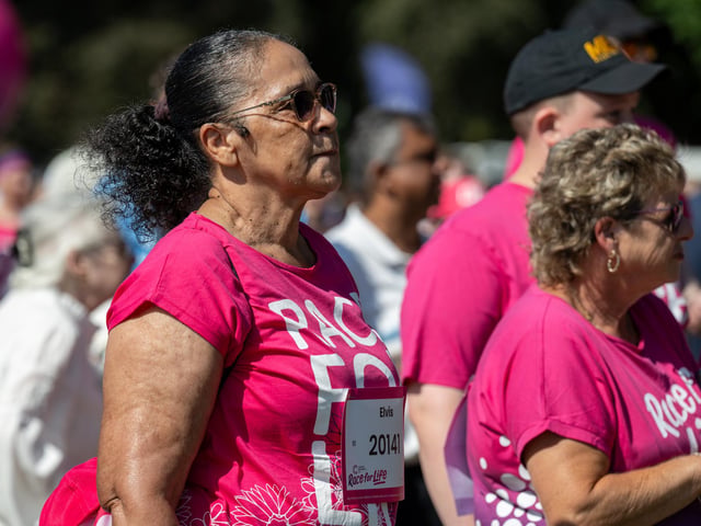 Runners taking part in the Race For Life at Abington Park in Northampton on Sunday, July, 12, 20026. Photo by David Jackson.