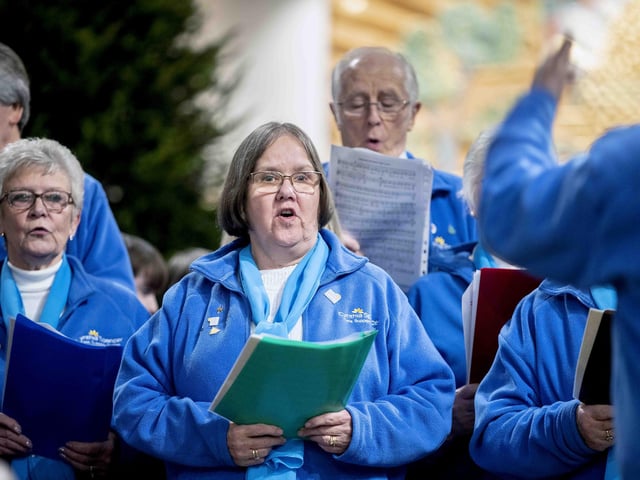 Cynthia Spencer Hospice hosts a Tree of Hope community event in Northampton on Tuesday December 12.