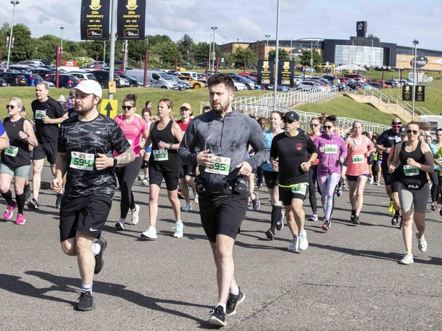 The second ever Northampton 10K on Sunday, May 29 saw around 1,000 people take part