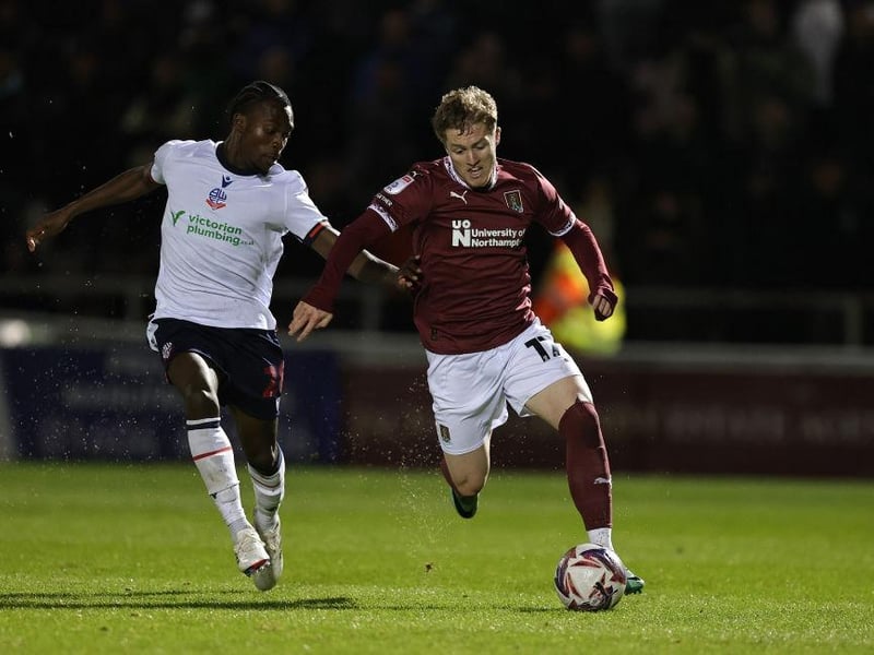 Really positive and eye-catching cameo from the bench. So direct and aggressive in his running. Instigated the move that led to Eaves' goal. Will feel he's done enough to earn a start... 7