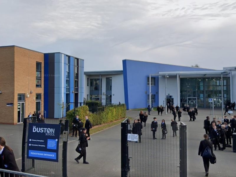 The Duston School on Berrywood Road was rated "Good" by Ofsted in September 2021
