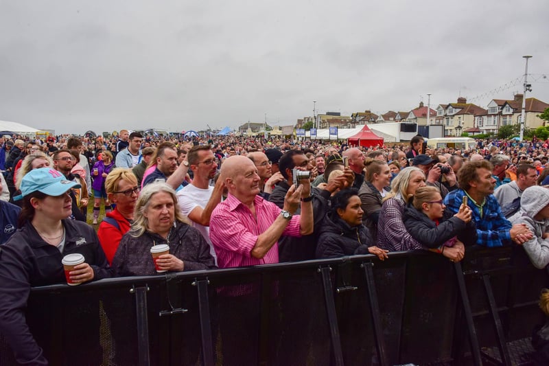 Watching Sophie Ellis Bextor at the Sunderland Air Show 2019. Are you in the crowd?