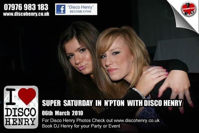 Nostalgic pictures from a March night out in town 13 years ago