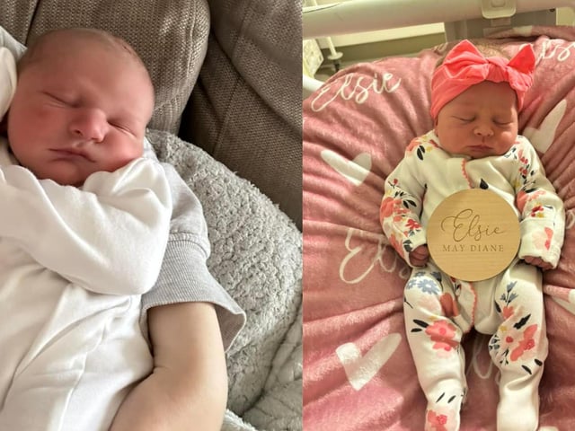 Some of the adorable babies born last month...