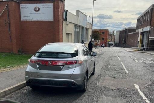 Officers found this Honda Civic being driven by a provisional licence holder taken a final lesson with his dad before taking a test. It had no insurance and no MOT.