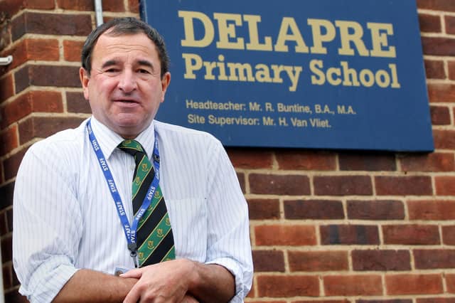 Bob Buntine at Delapre Primary School