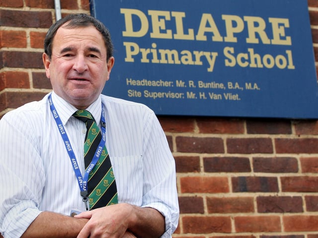 Bob Buntine at Delapre Primary School