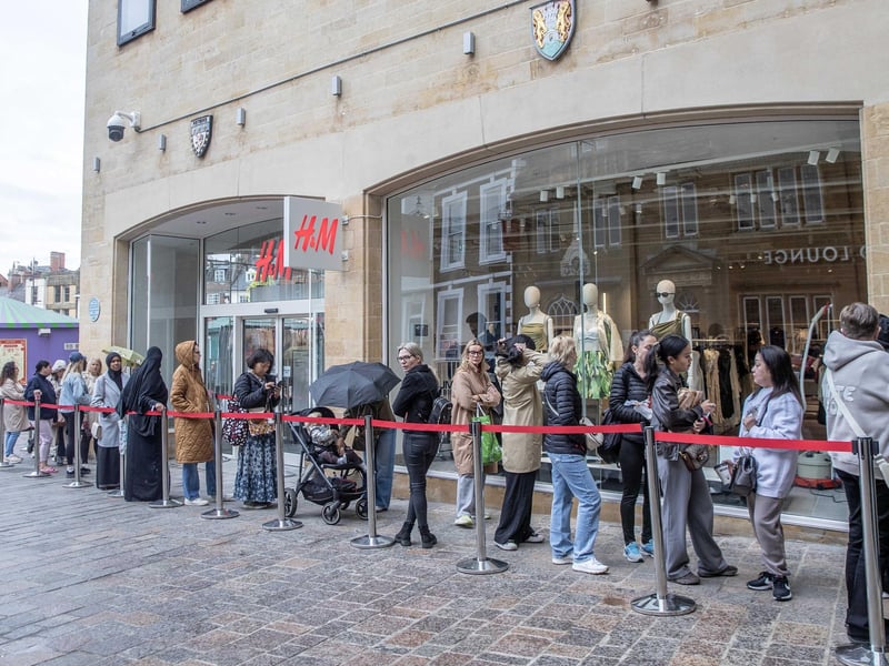 The international retailer has relocated from its Abington Street shop to the former New Look store inside the Grosvenor Centre