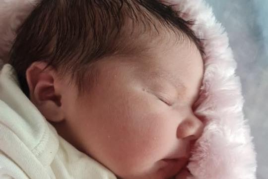 Lexie Christine Anne born at Northampton General Hospital on April 26 at 9.35am, weighing seven lbs, six ozs.