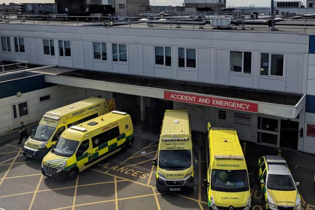 Northampton General Hospital's A&E has been operating at double capacity for most days this winter.