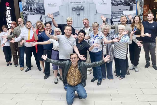 Over 60 businesses, partners and authorities are supporting Saturday's event (September 24), and BBC Radio Northampton presenter Bernie Keith (pictured front) will be hosting throughout the day.