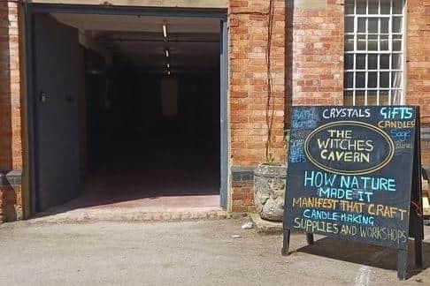 The Witches' Cavern, located in Building 15, Unit 7B at Weedon Depot, is a gift shop selling wellness, spiritual and holistic products related to witchcraft. The business is the brainchild of mother and son Joanne Blythe and Nathan Tarbuck. The Witches' Cavern provides a safe place for those who have an interest in holistic practices to visit, explore and discuss their ideas and experiences. Location: Weedon Depot.