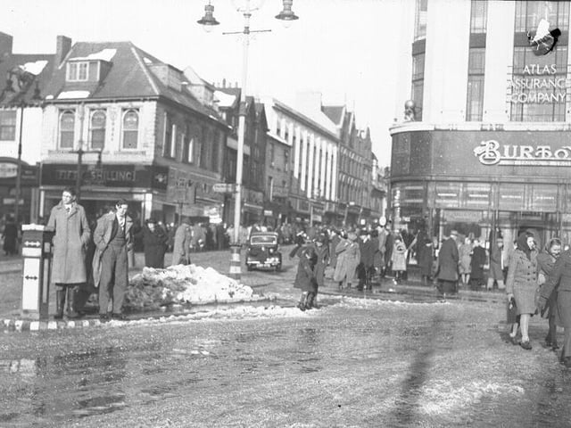Northampton in the snow