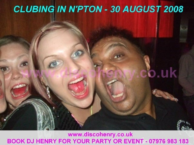 Nostalgic pictures from a night out at NB's
