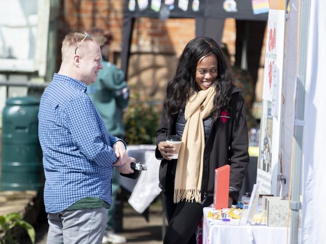 The Happy Hood Festival took place in Delapre Abbey’s walled garden on Saturday, April 15 to mark five years of the Northampton community magazine.