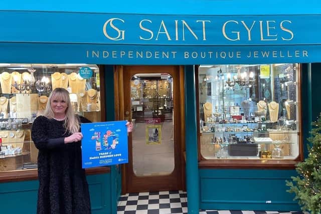 Saint Gyles Jewellers opened in St Giles’ Street 43 years ago, and business owner Kathryn Ozlati has been involved from the very beginning.