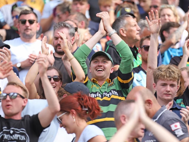 Northampton Saints win the Gallagher PREM title