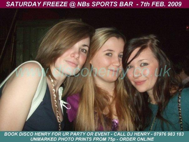 Nostalgic pictures from a night out at Isola Bar and NB's 14 years ago